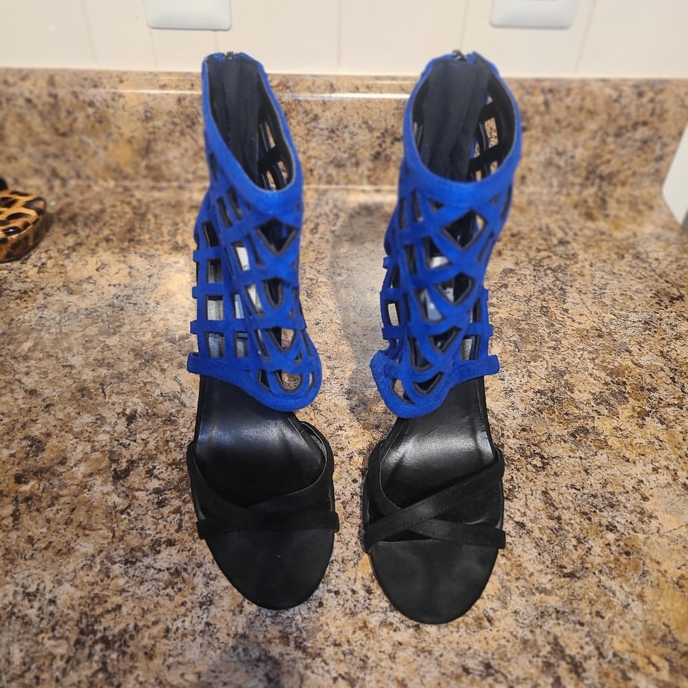 Chelsea & Zoe Lazer Cut Booties